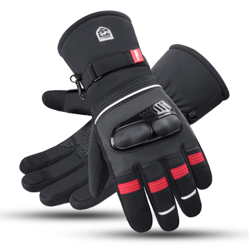 Wasserdichtes Moto -Touchscreen Vollfinger Handschuhe für Winterfahrten