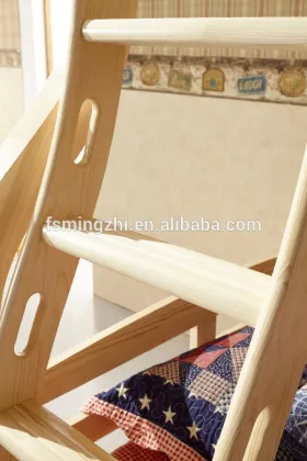 bunk bed,kids bed,wooden bed