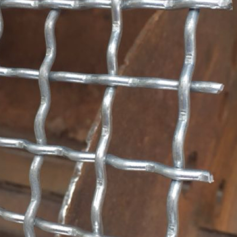 Hochbelastbares, verzinktes, quadratisches Drahtgeflecht – ANJIA Group galvanized crimped square wire mesh