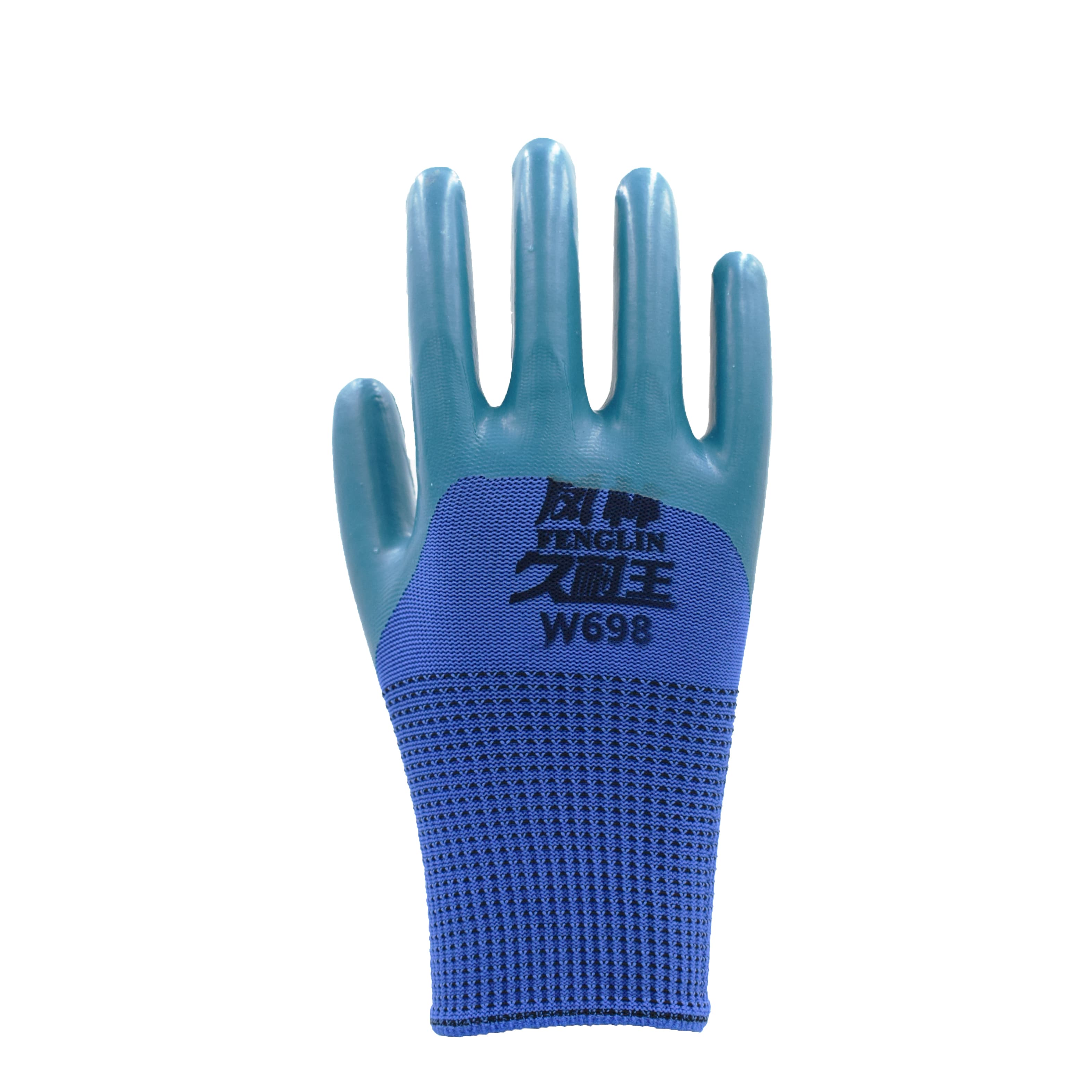 Large embossed gloves