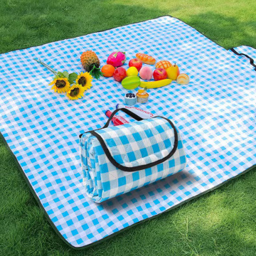 Extra Large Portable Waterproof Beach Mat: Three Layer Design for Fireproof, Outdoor Picnics, and Camping
