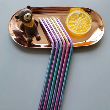 High-quality Stainless Steel Drinking Straws Free Custom