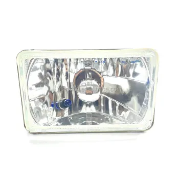 Hot Sale 4x6 Square Semi Sealed Beam Auto Headlight - Crystal Metal Type 4652/6001 for Tractor Truck Car Accessories