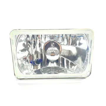 Hot Sale 4x6 Square Semi Sealed Beam Auto Headlight - Crystal Metal Type 4652/6001 for Tractor Truck Car Accessories