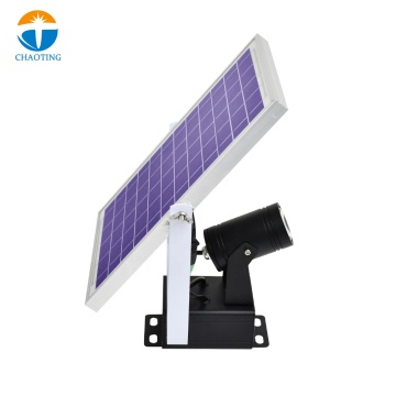 Remote Control Solar Radar Spotlight - Landscape Wall Light for Garden & Outdoor LED Solar Spotlights