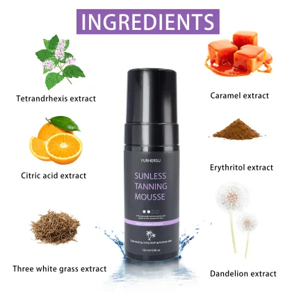 YURHERSU Private Label Sunless Tanning Mousse