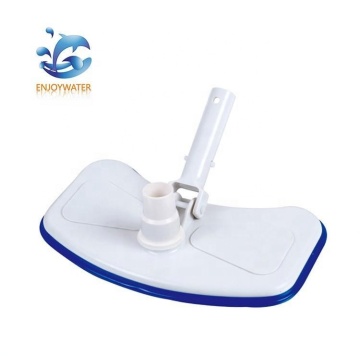 Deluxe large vacuum head with bumpercast iron weighted