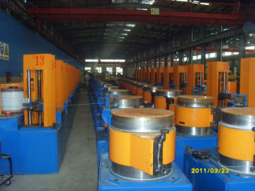 Active Double Vertical Capstan Spool Pay off Machine