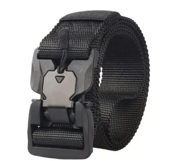 Hantai 2022 High-Quality Adjustable Brown Nylon Tactical Duty Belt with Quick Release