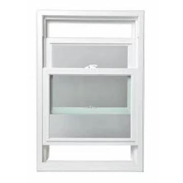 Balcon de cuisine en aluminium de style européen Balcon de haute qualité Fenêtre de pendaison simple avec des barres de sécurité