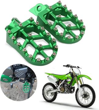 Aluminium CNC Foot Pegs for KX65 KX85 KX80 KX100 RM65 RM100 Racing Bikes