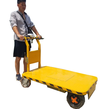 Electric Handling Small Four-Wheeled Trolley for Warehousing - For Sale