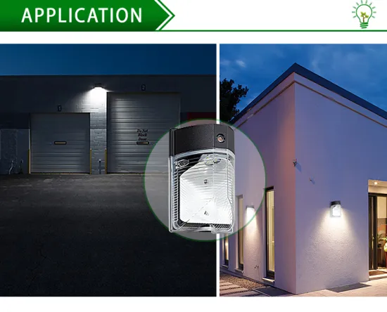 Outdoor DLC LM79 led modern wall lighting fixture 120v /277v photocell