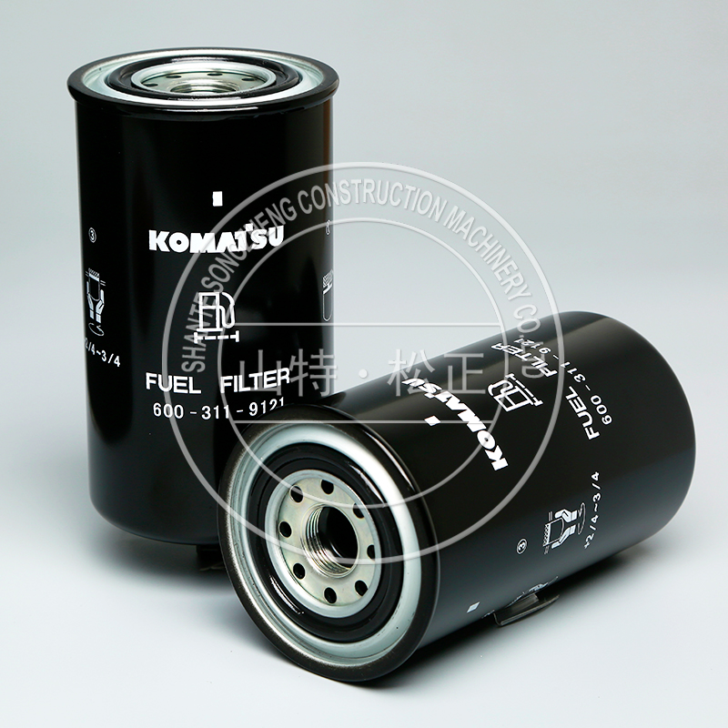 600-319-3750 KOMATSU SAA4D107E SAA4D114E فلتر خرطوشة الوقود