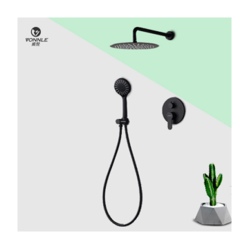 Intelligent Thermostatic Full Screen Massage Shower Set with Digital Display and Filter