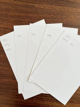 BOHUI GC1 Ivory Board 170g-400g FBB Board Folding Box Art Paper
