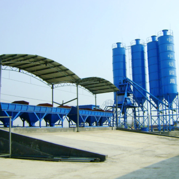 Small concrete mixing plant HZS50 concrete mixing plant