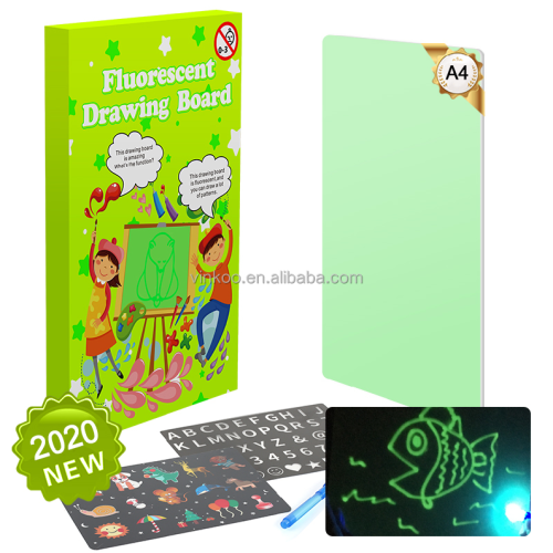 Panneau de dessin fluorescent de Suron pour enfants