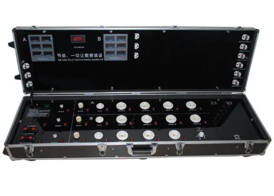 T8 Sockets Led Demo Case Frequency Display With One-on-one Switch