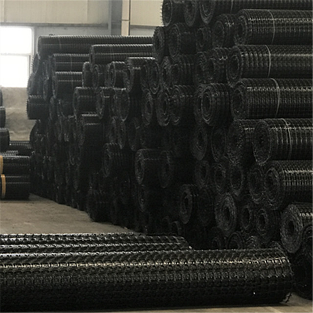 Biaxiale plastic bodemstabilisatie Geogrid