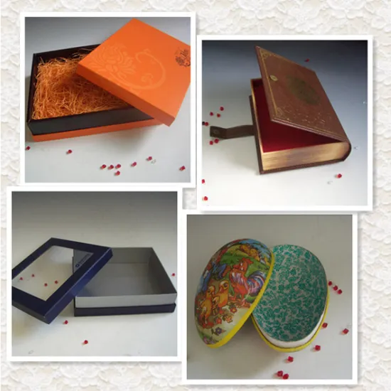 Exquisite paper gift packaging box