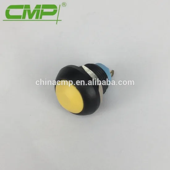 12mm No Lock LED Push Button Switch