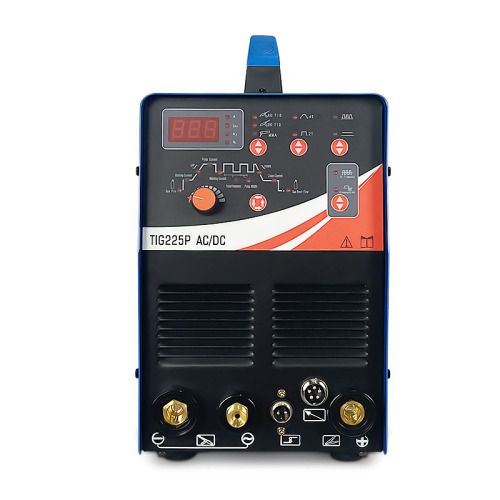 TIG AC DC TIG225P Pulse welder 220V 225amp TIG/TIG Pulse/MMA multi process for aluminum welding