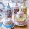 Tea for One Set mit 360ML und 200ml Porzellan Keramik Tasse