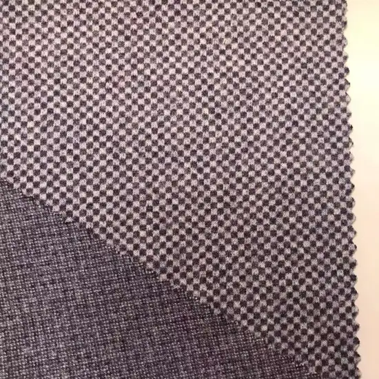 100% Polyester Loose Knitting Fabric For Winter Coats