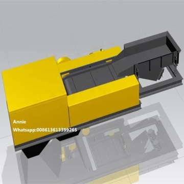 Saiderui Aluminium Scrap Recycling Eddy Current Separator / Aluminium Plastic Separator