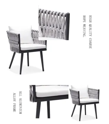 Outdoor Fuiniture Leisure Table And Chair Combination