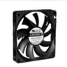 Crown 12V 24V 8015 Axial Flow DC Lüfter