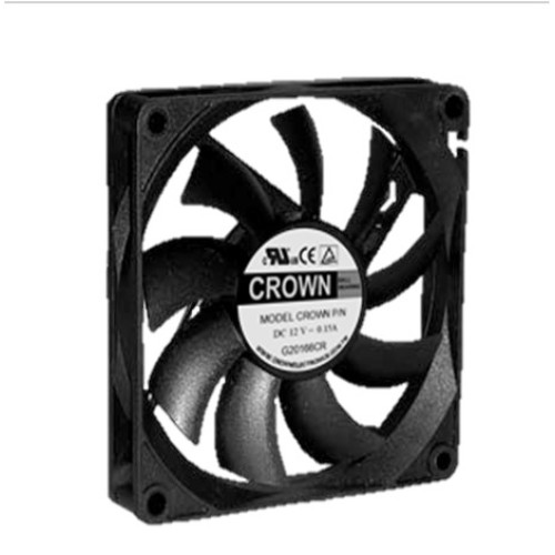 CROWN 12v 24v 8015 Axial Flow DC Fan