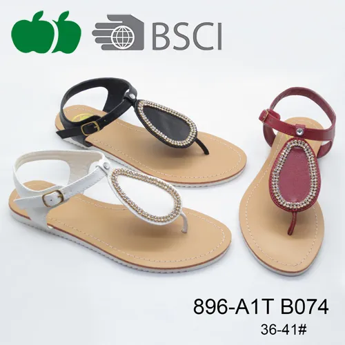 Cheap Price Beautiful Ladies Sandals Shoe with Diamond