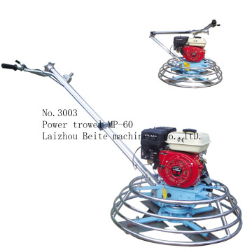 portable concrete power trowel with optional engine 5.5HP