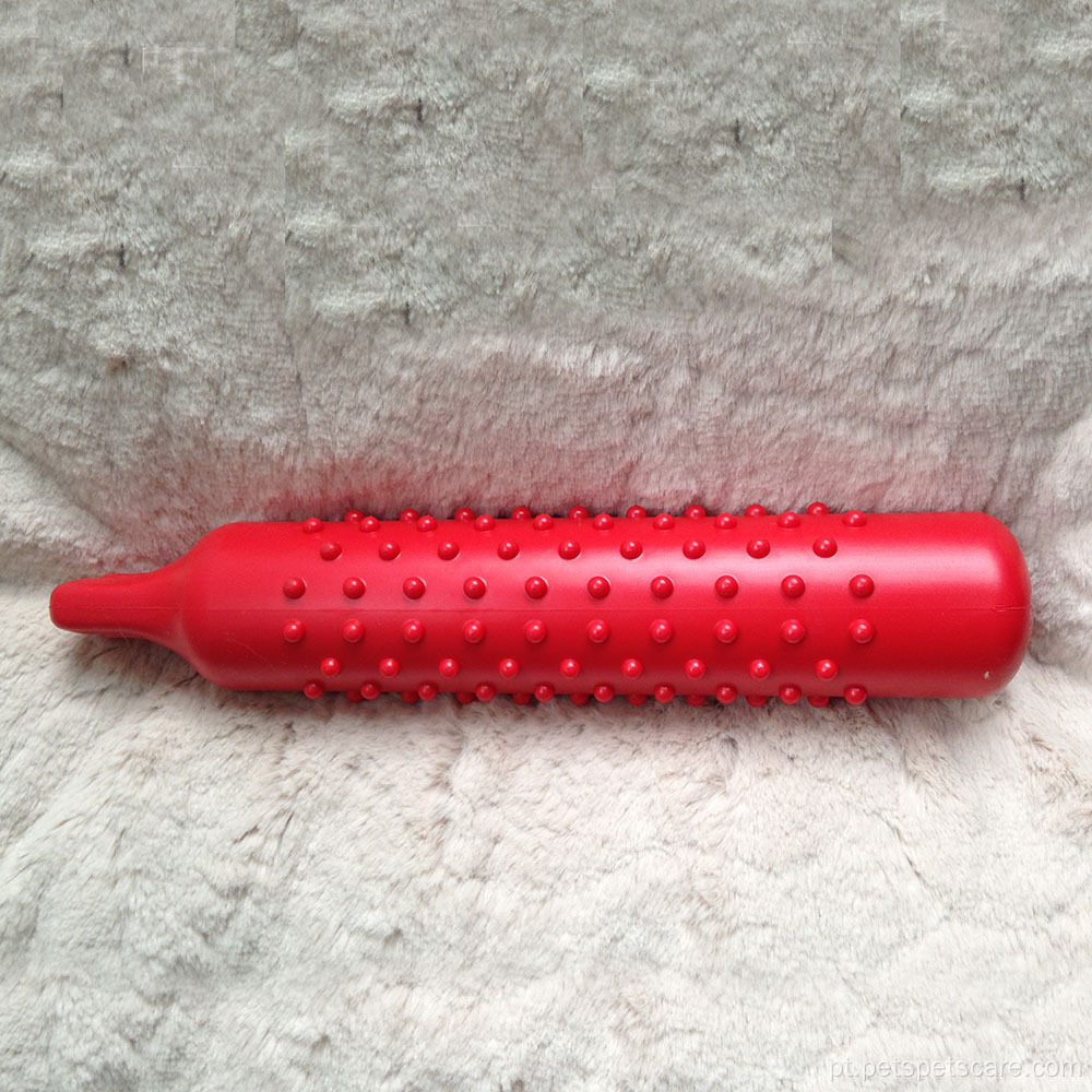 Bom brinquedo de mastigação de cão de forma de martelo flutuante de plástico