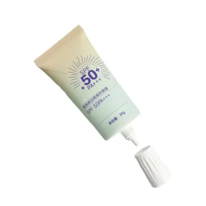 Empty 30g PE Sunscreen Bottle Sunscreen Packaging