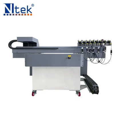 6090 UV Inkjet Flatbed Printer - UV Rotary Flatbed Printer