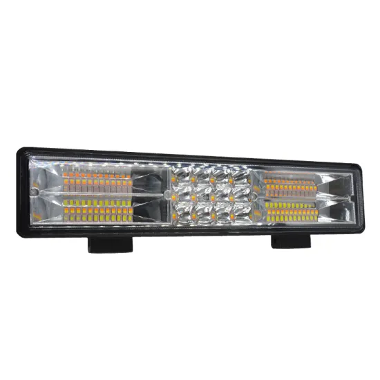 High-Power LED Work Light Bars: 18W to 600W for Truck, Boat, SUV Applications - 6000K White and Yellow
