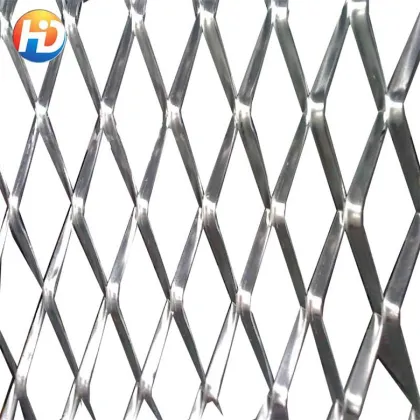 Steel and Aluminum Expanded Mesh Floor Grating & Expanded Metals