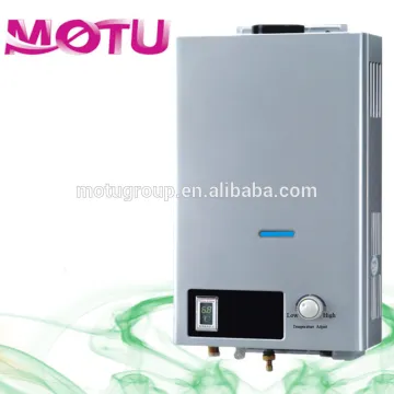 Stainless steel panel LED water gas heater