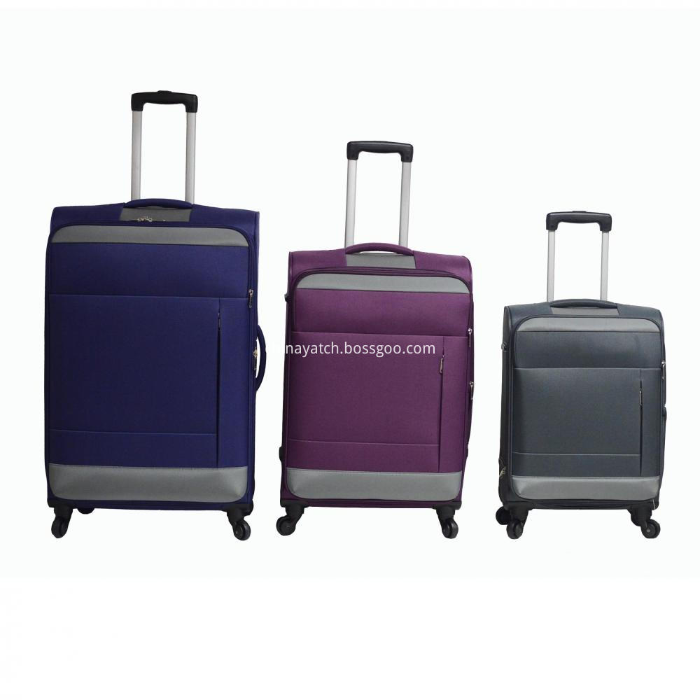 600d Polyester Suitcase Trolley Luggage