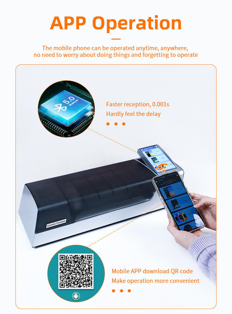 smart screen protector cutting machine