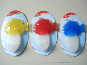Recyled pvc Plastic Adhesive Wall Towel Hooks
