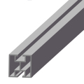 Aluminiumprofil H Guide Rail Support für benutzerdefinierte