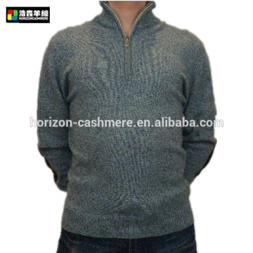 Men Knitted Pullover Sweater, Men Zipper Pullover Sweater