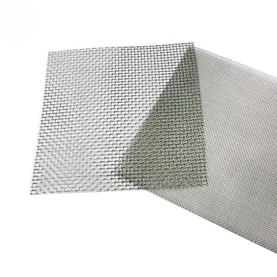 Durable Stainless Steel Woven Wire Mesh, 30m x 1.5m with Excellent Airflow and Diamond Net