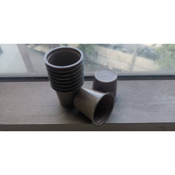 Biodegradable disposable coffee cup