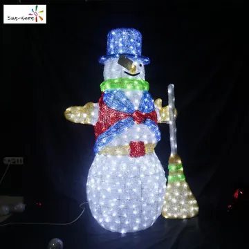 Christmas slogan holiday time lights standing snowman