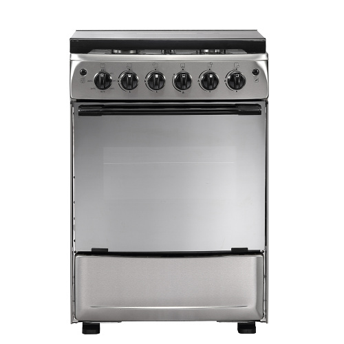 Silver Freestanding Cooker And Hob